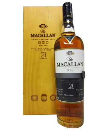 Macallan 21 Jahre alt Fine Oak