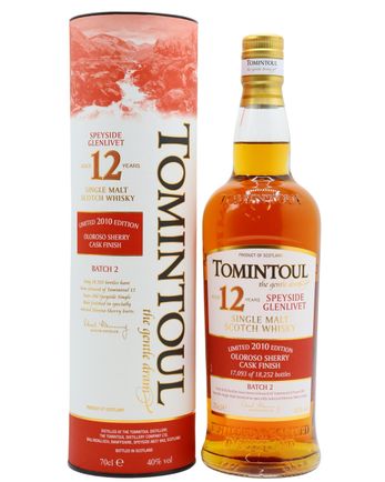 Tomintoul 12 Jahre alt Sherry Cask