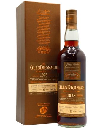 Glendronach 1978 33 Jahre alt Oloroso Sherry Cask #1068