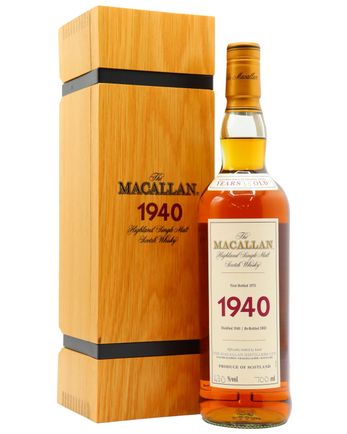 Macallan 1940 35 Jahre alt Fine Rare