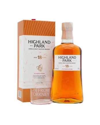 Highland Park 18 Jahre alt stones packaging