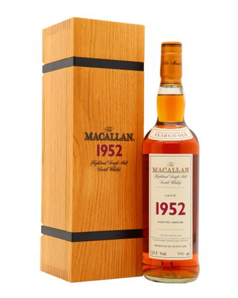 Macallan 1952 50 Jahre alt Fine Rare #627