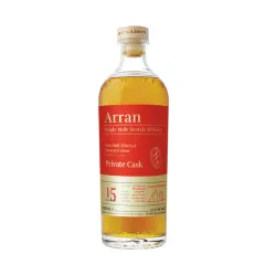 Arran 15 Year Old 2009 Re-Fill Sherry Hogshead 09/867 Itinéraires