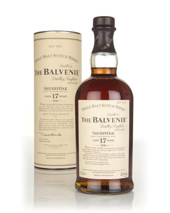 Balvenie 17 Jahre alt Sherry Oak