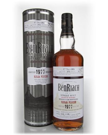 Benriach 1977 34 Jahre alt Cask #2588 Rioja Finish