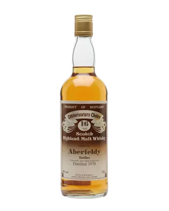 Aberfeldy 1970 16 Jahre alt Brown Label Gordon & Macphail