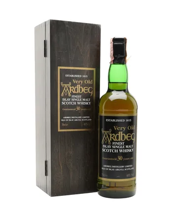 Ardbeg 30 Jahre alt Wooden Box