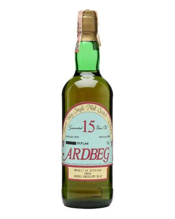 Ardbeg 1973 15 Jahre alt Bottled 1988 Cask Strength Sestante