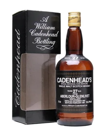 Aberlour 1963 27 Jahre alt Cadenhead's