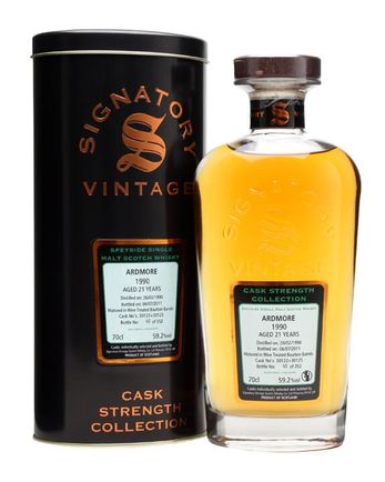 Ardmore 1990 21 Jahre alt Cask #30122 30125 Signatory Cask Strength Collection