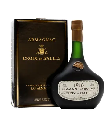 Croix de Salles 1916 Armagnac Bottled 1993