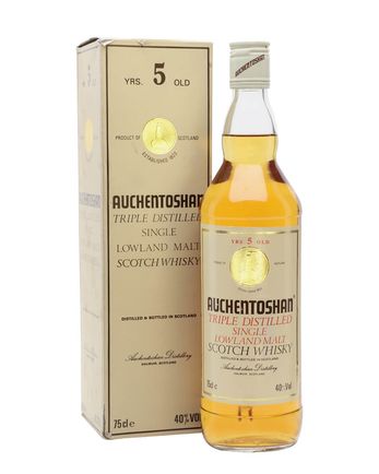 Auchentoshan 5 Jahre alt Bottled 1980s