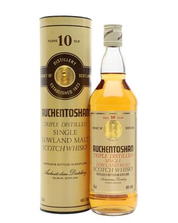 Auchentoshan 10 Jahre alt Bottled 1980s