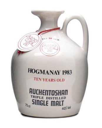 Auchentoshan 10 Jahre alt Radio Clyde Hogmanay 1983