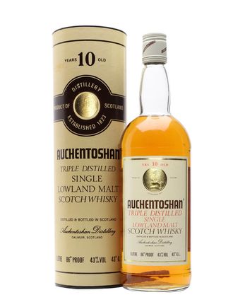Auchentoshan 10 Jahre alt Travel Retail Bottled 1980s