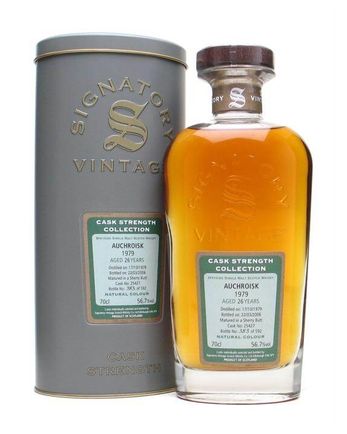 Auchroisk 1979 26 Jahre alt Sherry Cask Signatory Cask Strength Collection
