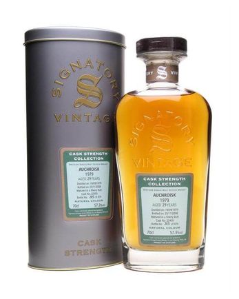 Auchroisk 1979 29 Jahre alt Sherry Cask Signatory Cask Strength Collection