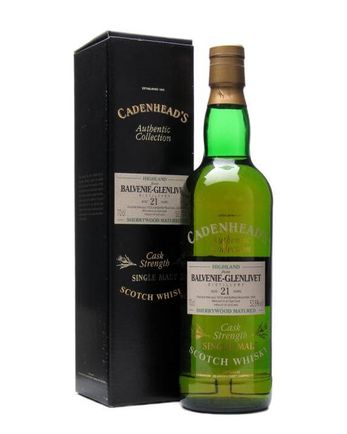 Balvenie Glenlivet 1973 21 Jahre alt Sherrywood