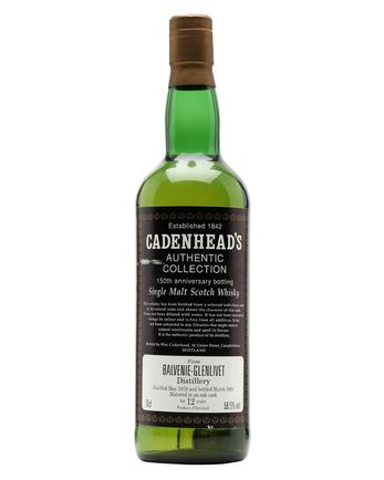 Balvenie 1979 12 Jahre alt 150th Anniversary Cadenhead's