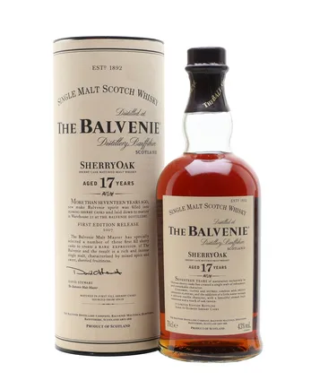 Balvenie 17 Jahre alt Sherry Oak