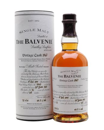 Balvenie 1967 32 Jahre alt Cask 9909
