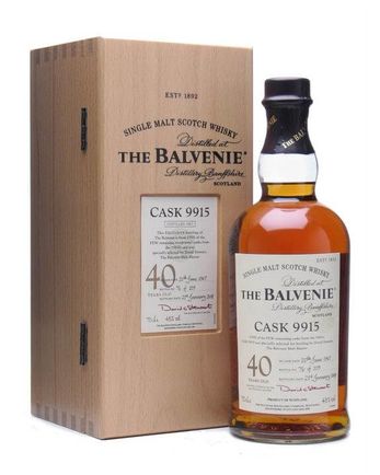 Balvenie 1967 40 Jahre alt Cask 9915