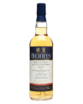 Bladnoch 1992 19 Jahre alt Cask #2967 Berry Bros Rudd
