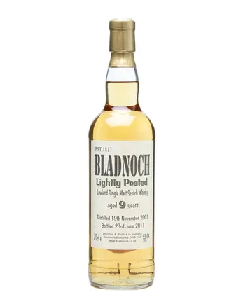 Bladnoch 2001 9 Jahre alt Lightly Peated