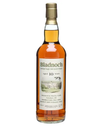 Bladnoch 2001 10 Jahre alt Cask #89 Sherry Cask
