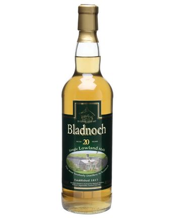 Bladnoch 20 Jahre alt Distillery Label