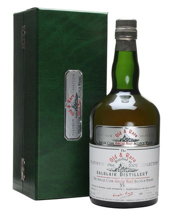 Balblair 1966 35 Jahre alt Bottled 2002 Douglas Laing Platinum Selection