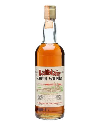 Balblair 10 Jahre alt Bottled 1980s Gordon & Macphail Distillery Label