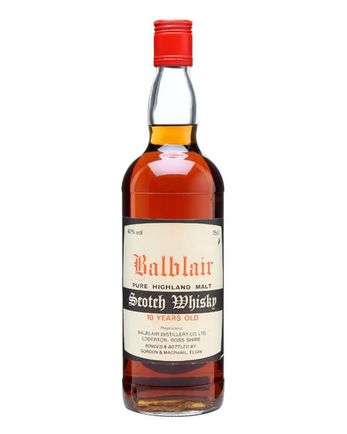 Balblair 10 Jahre alt Sherry Cask Bottled 1980s Gordon & Macphail