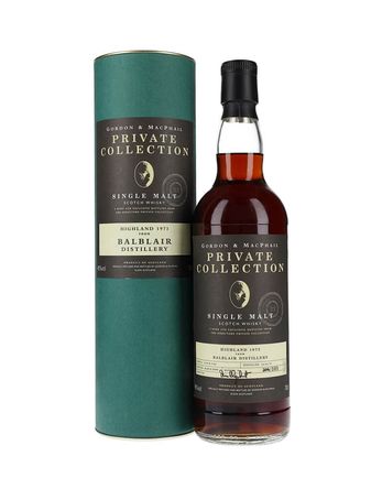 Balblair 1973 32 Jahre alt Sherry Cask Gordon & Macphail Private Collection