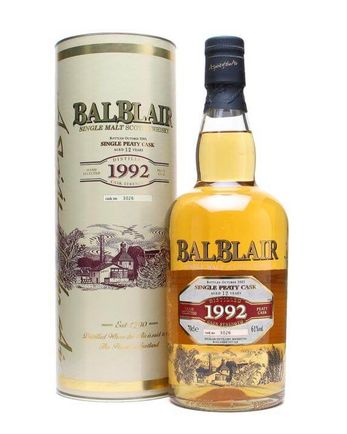 Balblair 1992 12 Jahre alt Peaty Cask