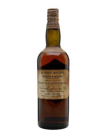 Black & White Bottled 1910s Spring Cap
