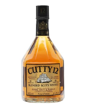 Cutty Sark 12 Jahre alt Bottled 1980s