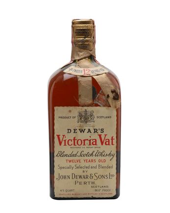 Dewar's Victoria Vat 12 Jahre alt Bottled 1940's