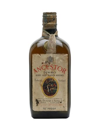 Dewar's Ancestor Bottled 1970s