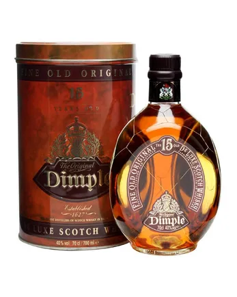 Dimple 15 Jahre alt (flat fronted bottle)