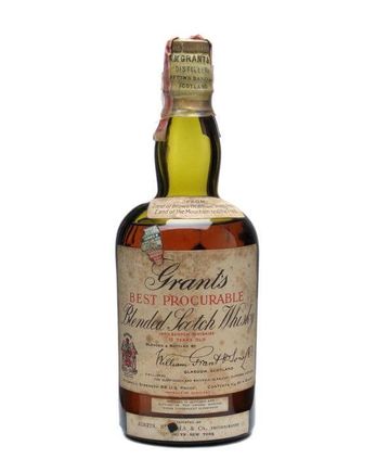 Grant's 12 Jahre alt Best Procurable 1930s