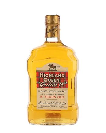 Highland Queen 'Grand 15' 15 Jahre alt Bottled 1950s