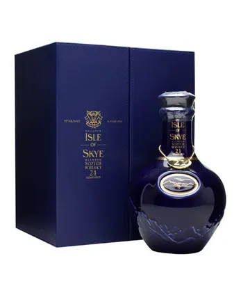 Isle of Skye 21 Jahre alt Blue Wade Ceramic Decanter