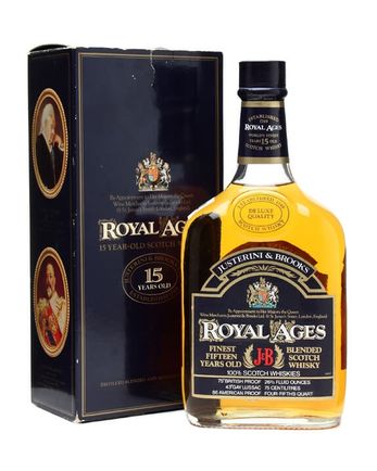 J & B Royal Ages 15 Jahre alt Bottled 1970s