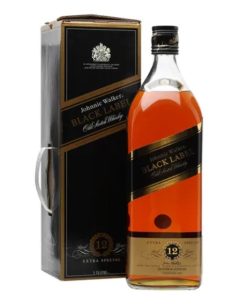 Johnnie Walker Black Label 12 Jahre alt Very Big Bottle