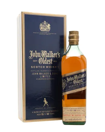 Johnnie Walker Oldest 15 60 Jahre alt Unboxed