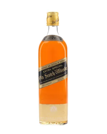 Johnnie Walker Black Label Bottled 1980s