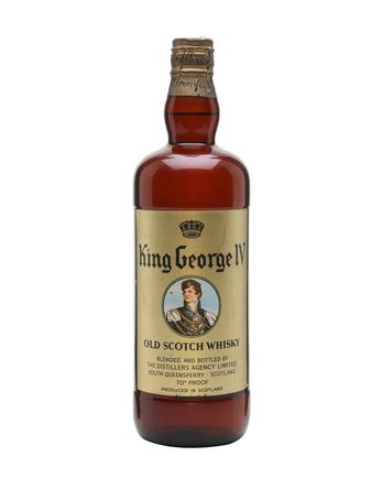 King George IV Bottled 1960s Spring Cap