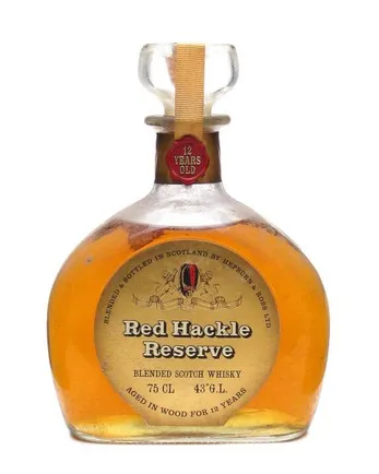 Red Hackle Reserve 12 Jahre alt Decanter