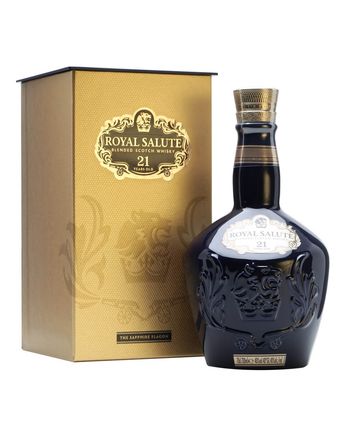 Royal Salute 21 Jahre alt Blue Wade Decanter